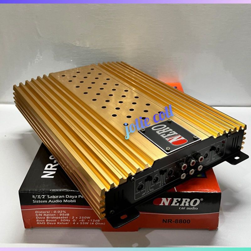 Power Mobil 4 channel Nero NR 8800