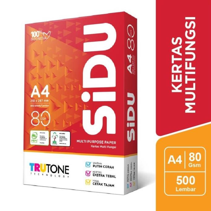 

Sidu A4 80 Rim Kertas Hvs A4 Sinar Dunia 80 Gsm