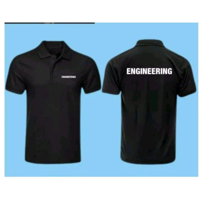 KAOS KERAH POLO ENGINEERING