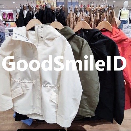 Jaket Parka Utility Outer Hoodie Coat Jacket Wanita Jastip Sale Uniqlo