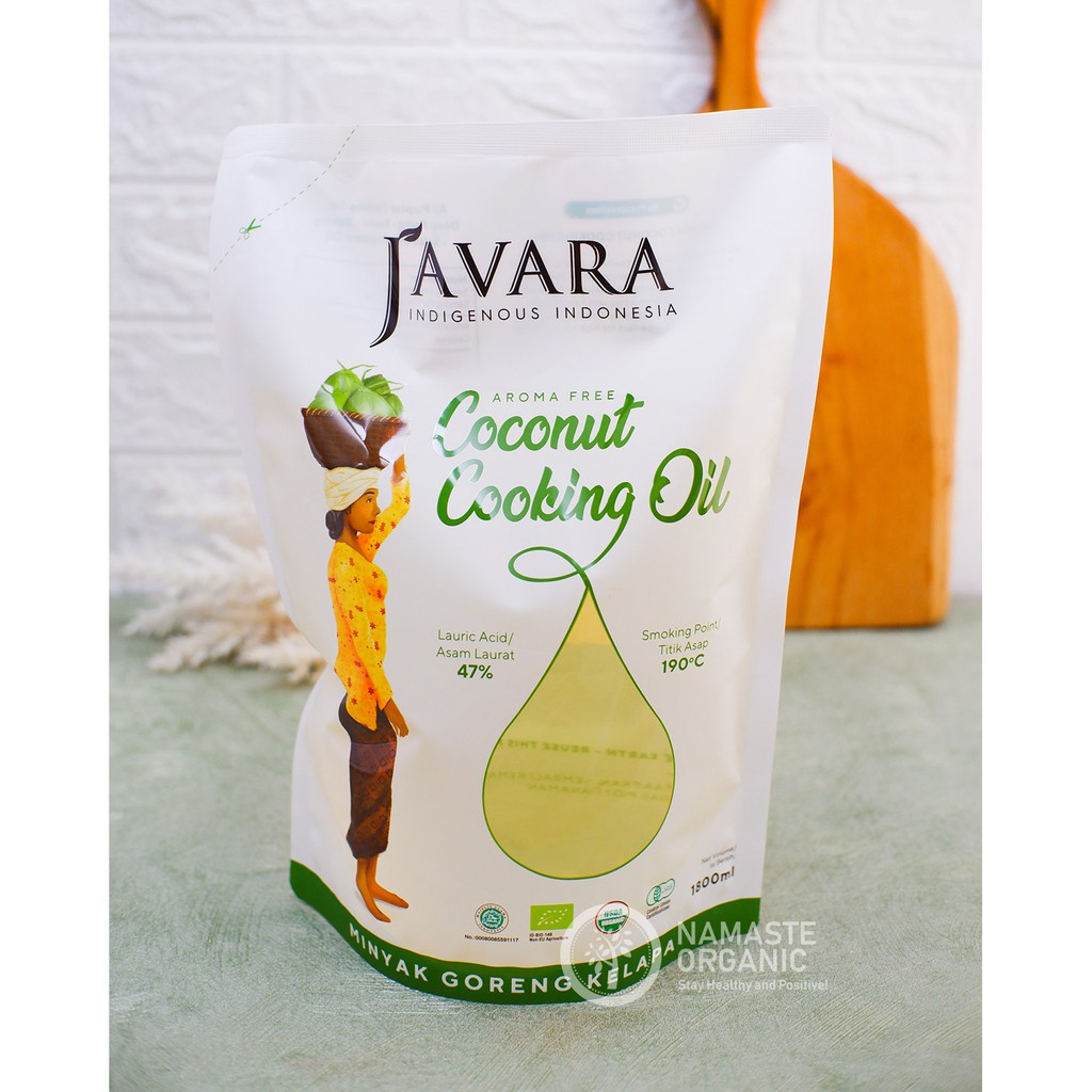 

Javara Coconut Cooking Oil Non Aroma 1800Ml Pouch