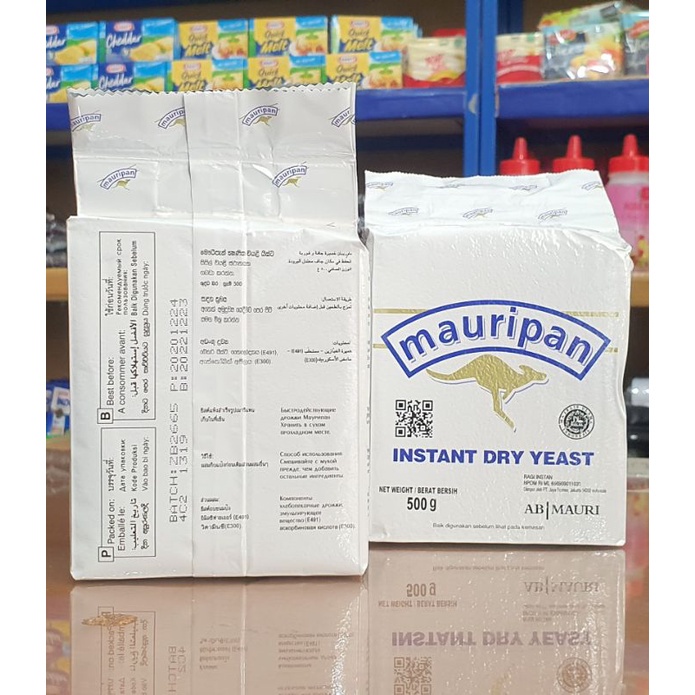 

Mauripan Kanguru 500Gr Ragi Instan / Ragi Mauripan Kanguru 500Gr