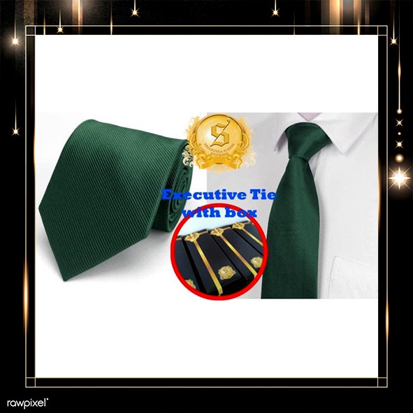 dasi dasi kantor import pria warna hijau tua motif garis halus - blm disimpul(A1I3) dasi pria motif 