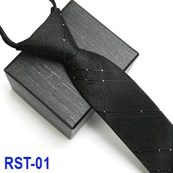 dasi Dasi pria resleting / motif / langsung pakai high quality NON COD - RST-01(T7B8) dasi pria form