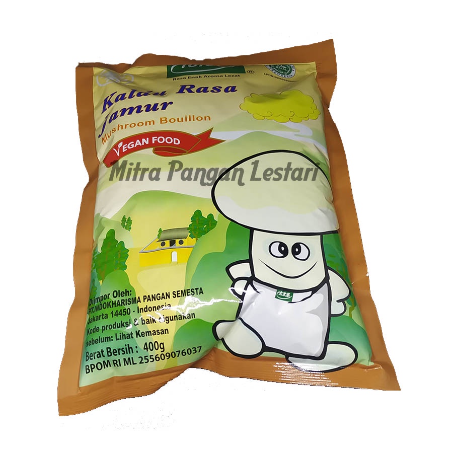 

Kaldu Rasa Jamur Totole 400 Gr / Mushroom Bouillon Totole / Yedap Rasa Totole