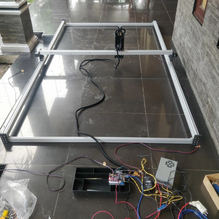 Cnc router frame 160x280 bisa full triplek lengkap tinggal pakai star