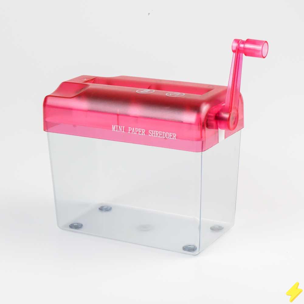 

[PROMO] BooYii Penghancur Kertas Manual Handheld Paper Shredder A6 - KFK7038