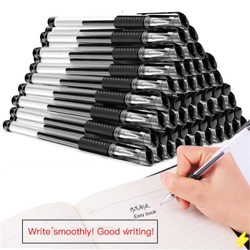 

[PROMO] KISSBUTY Pulpen Gel 0.5mm Isi Ulang dengan Tinta Refill 20 PCS - KB13CM