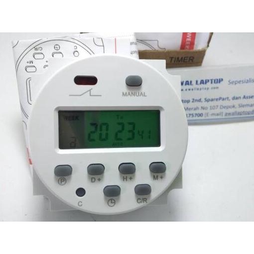 DELLAS timer DC 12v digital otomatis digital timer