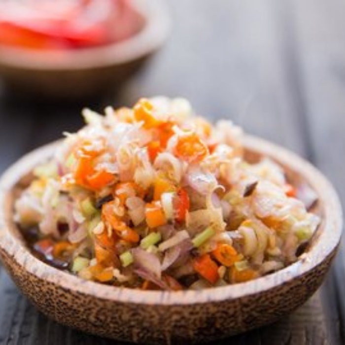 

Sambal Bawang Merah Cabai Rawit Sambel Matah Pedas Khas Bali Tose 122