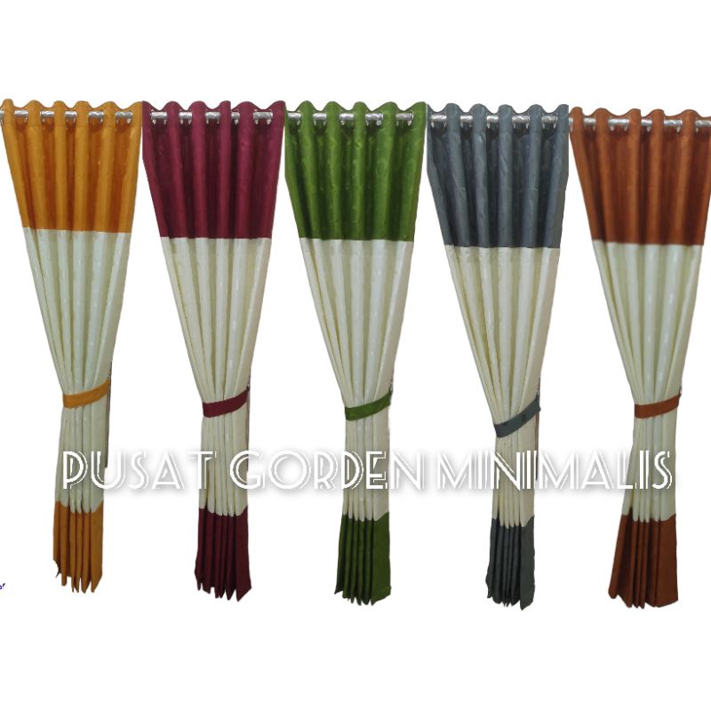 Gorden jendela minimalis/gorden pintu kamar