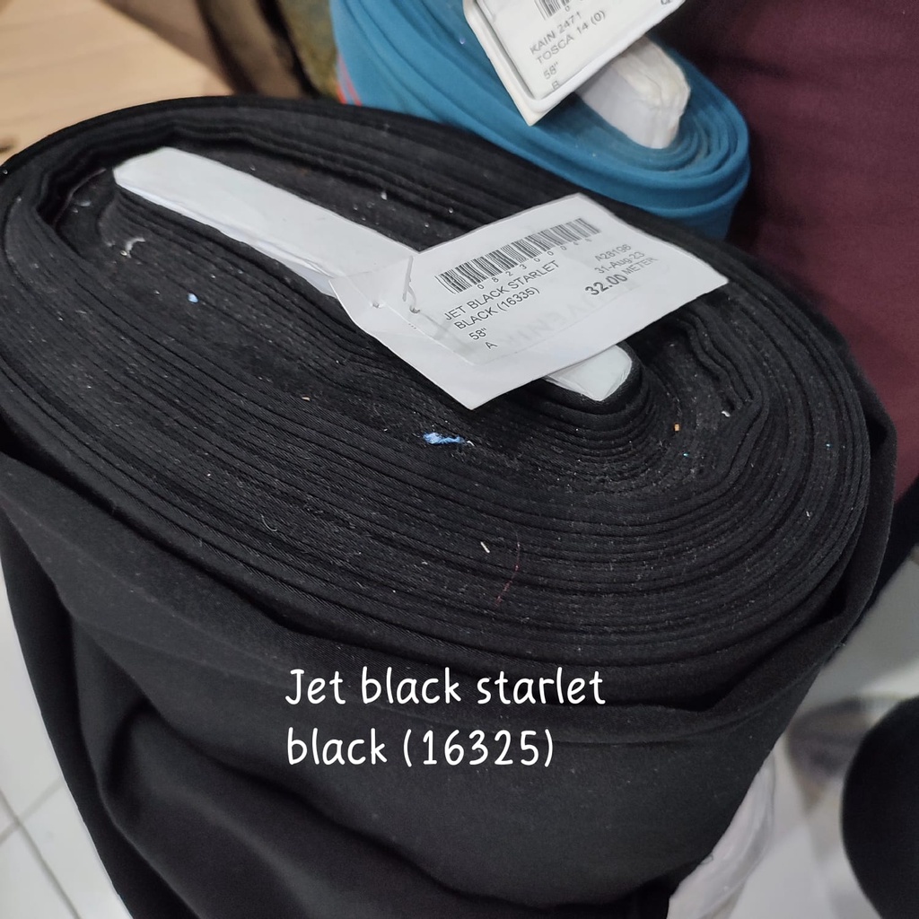 KAIN CELANA JETBLACK STARLET DRILL METERAN