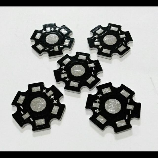 DELLAS heatsink led 1w 3w led hpl led ceplok pcb led alumunium pendingin