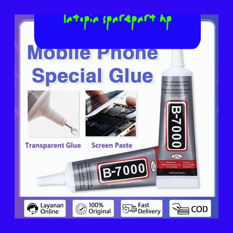

LEM B-7000 15ML Lcd Lem Touchscreen Hitam/FOR Transparent Mobile phone Repair Warped Screen Back Cover Strong Super Glue Adhesive