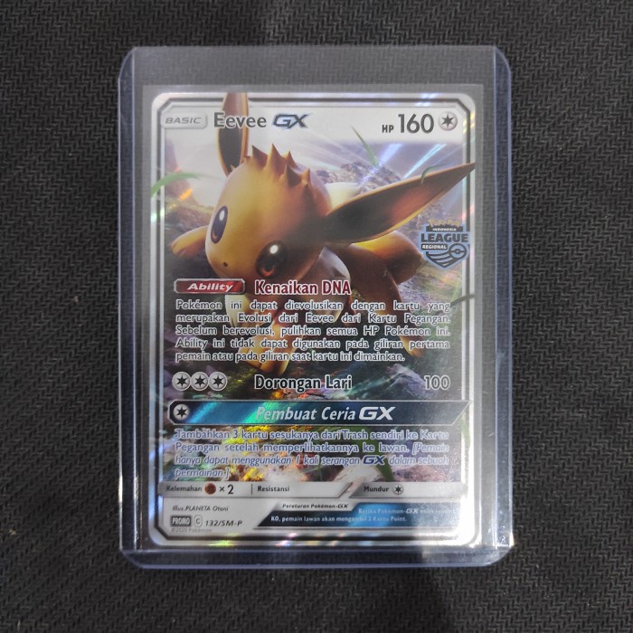 EEVEE GX PROMO REGIONAL (POKEMON TCG INDONESIA)