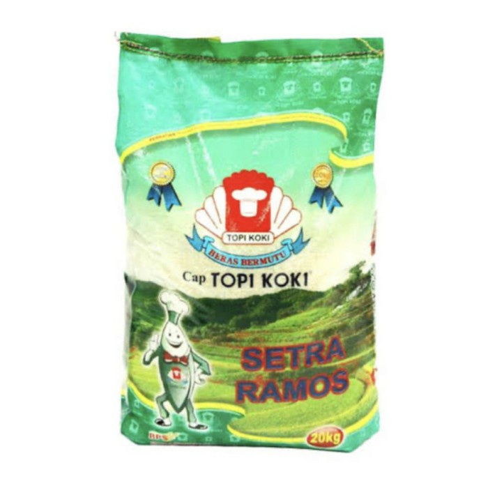 

Topi Koki Beras Putih Setra Ramos 20 kg Murah