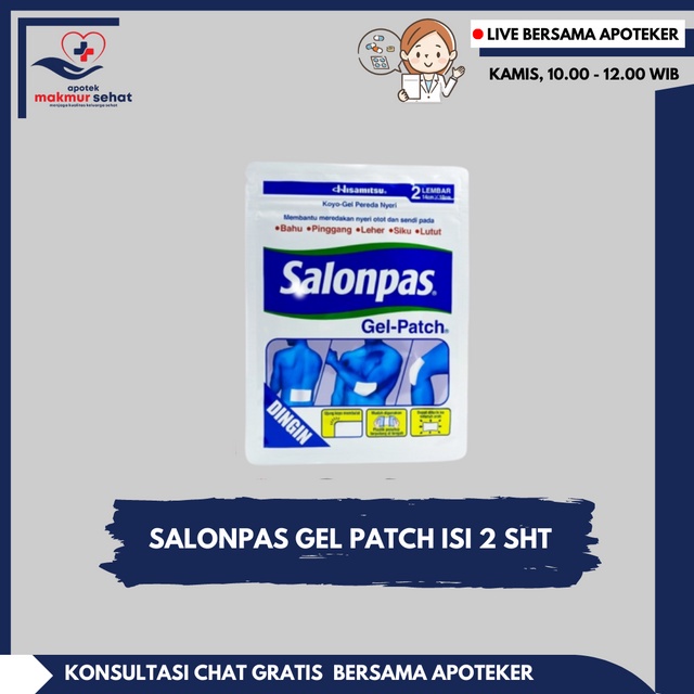 SALONPAS KOYO GEL PATCH ISI 2 SHT