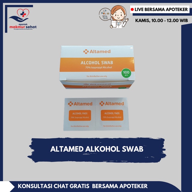 ALTAMED ALKOHOL SWAB