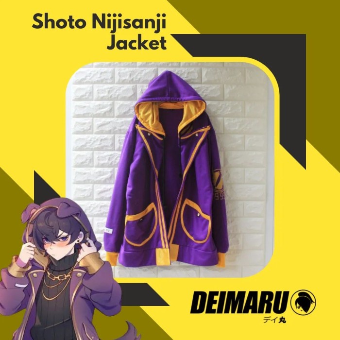 Jacket Shoto Nijisanji Vtuber Shxtou Anime Jepang