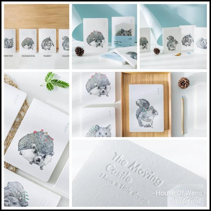 

DISKON THE MOVING CASTLE BOOK MIXED NOTEBOOK - BUKU CATATAN !!!!!!