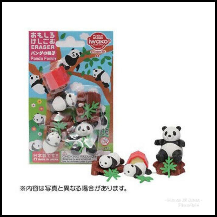 

DISKON IWAKO PUZZLE ERASER SET OMOKESHI SET 54 MADE IN JAPAN - PENGHAPUS SET !!