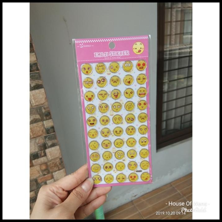 

TERMURAH STICKER ANAK TIMBUL EMOJI - EMOJI STICKER !!!!!