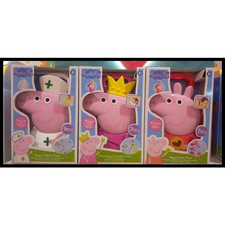 

TERBARU SALE: PEPPA PIG MEDIC/ PRINCESS JEWELLERY/ HAIR CASE 3+ CARRY HASBRO !!!!!!!