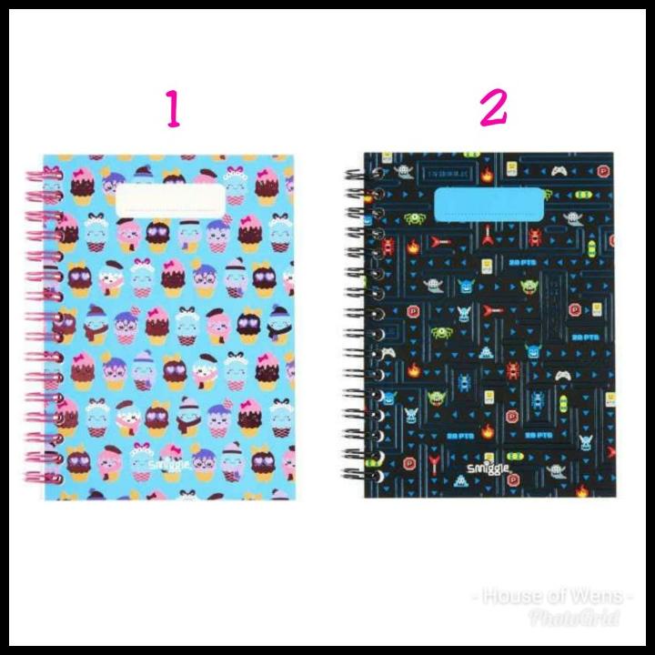 

TERMURAH SMIGGLE NBK A4 WOAH BOOK LINED - BUKU TULIS SMIGGLE UK A4