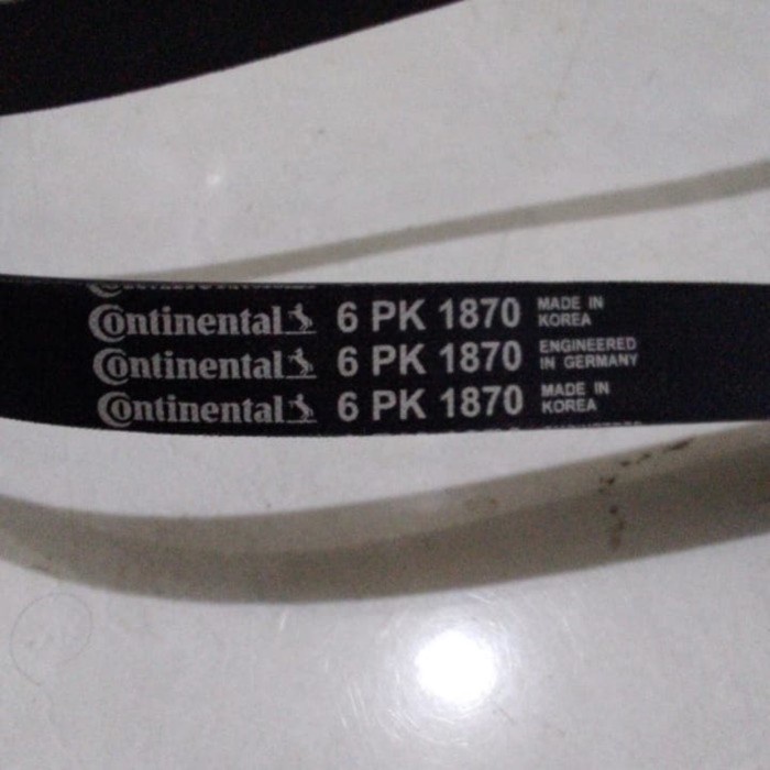 Ready Stok Fanbelt Alt 6Pk 1870 Bmw E46 N42 E90 N46 Kode 144