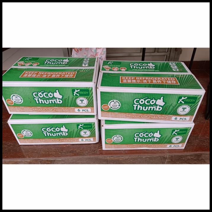 

GRATIS ONGKIR BUAH KELAPA COCO THUMB ISI 6 PIS/ KELAPA THAILAND IMPORT !!!!