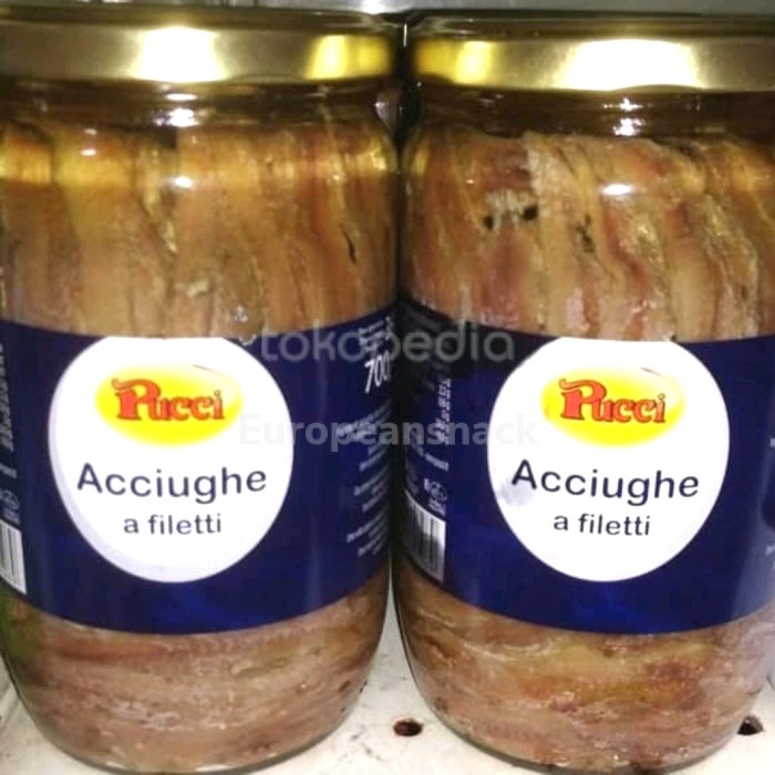 

Pucci anchovies fillet - Pucci Anchovis - Pucci From Italy 700gr