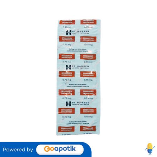 DEXAHARSEN 0,75 MG STRIP 10 TABLET