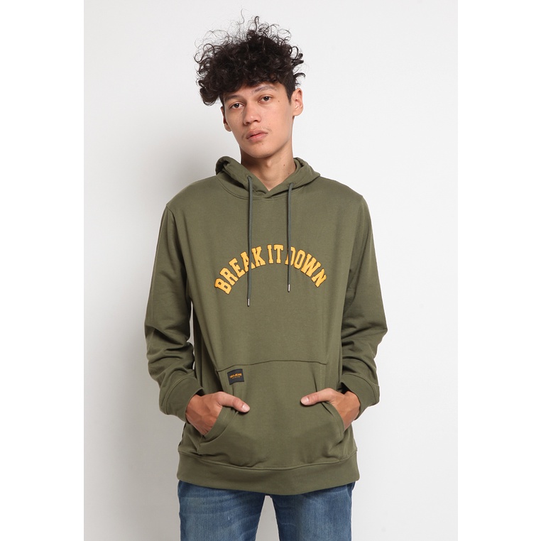 Tirajeans Varsity Hoodie TOH205S23003S22 Olive