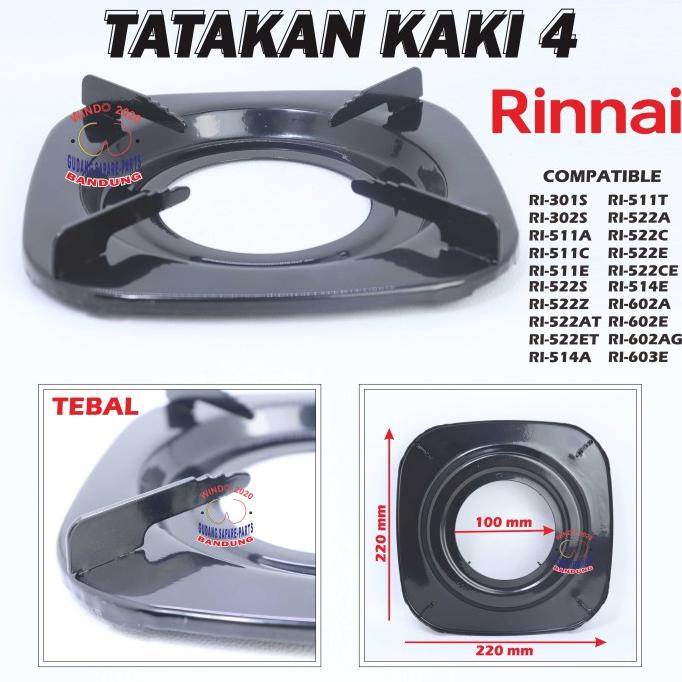 :<:<:<:<] TATAKAN KOMPOR GAS RINNAI KAKI 4 TATAKAN KOMPOR GAS RINNAI DUDUKAN