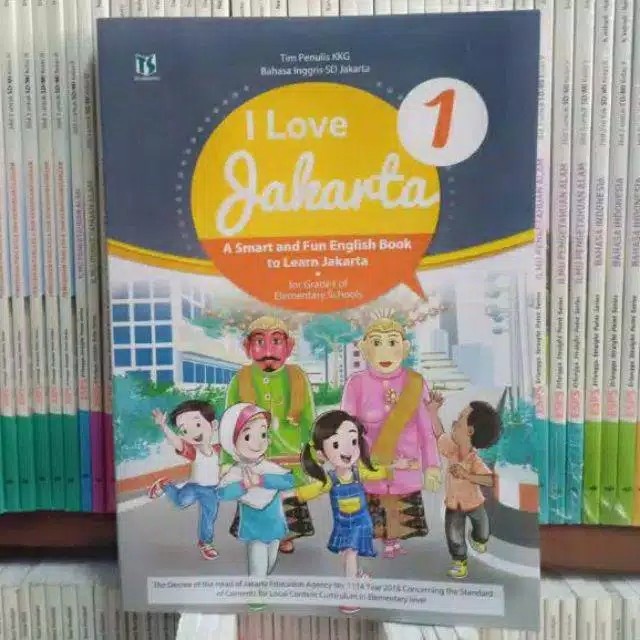 

NEW Buku I Love Jakarta Kelas 1 SD Tiga Serangkai