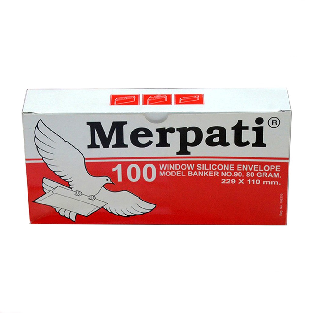 

AMPLOP KIKY MERPATI 90-80 SILICON ISI 100