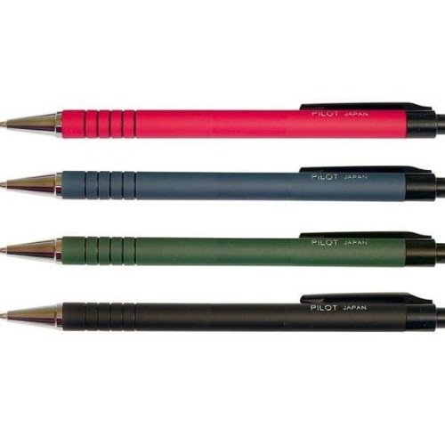 

PULPEN / BOLPEN BALLPOINT PILOT BPRK-10M WARNA HITAM