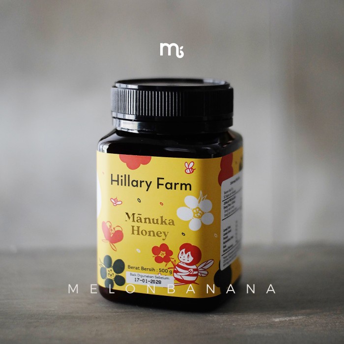 HILLARY FARM MANUKA HONEY - NEW ZEALAND (MADU)