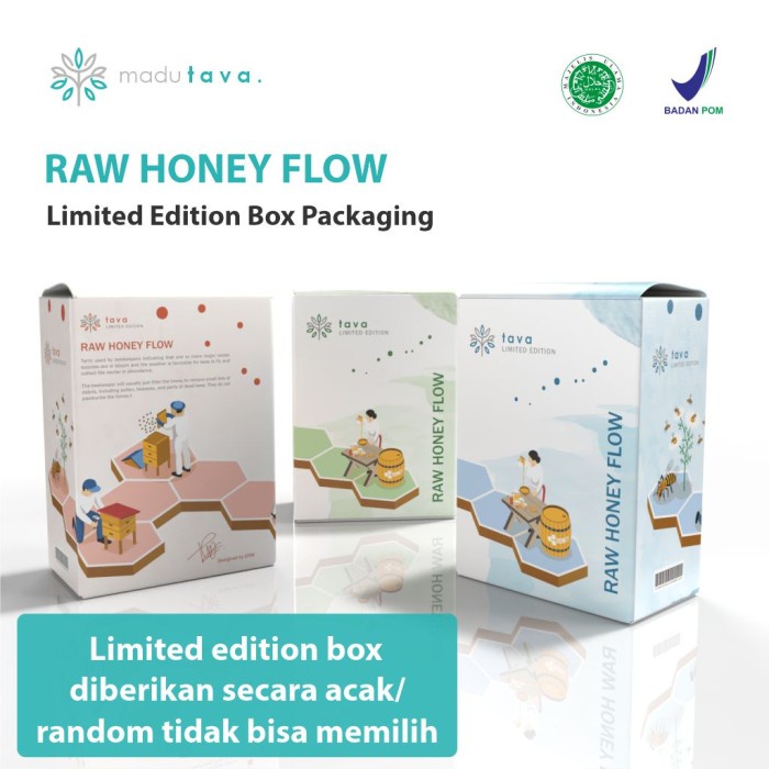 

MADU MURNI ASLI TAVA 600GR NEKTAR MULTIFLORA JAVA 100% PURE RAW HONEY