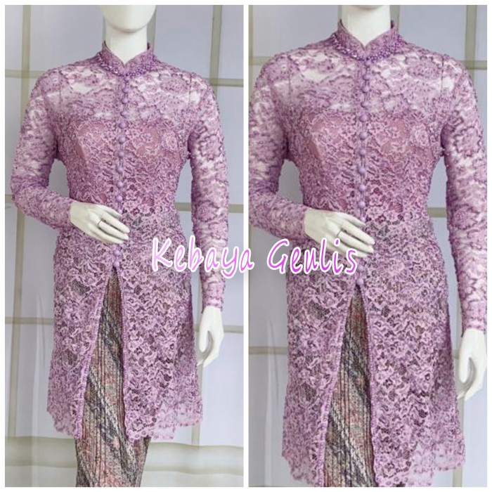 atasan kebaya cantik kebaya tunik modern kebaya brokat full payet