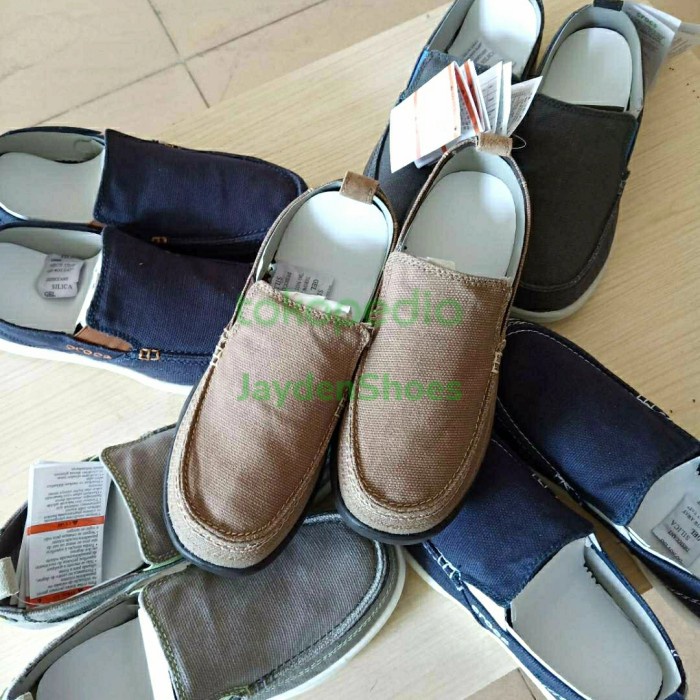 Sale SEPATU CROCS PRIA/CROCS WALUMAN CANVAS/SLIP ON PRIA/CROCS/SEPATU PRIA /SEPATU RUNNING/SLIP ON