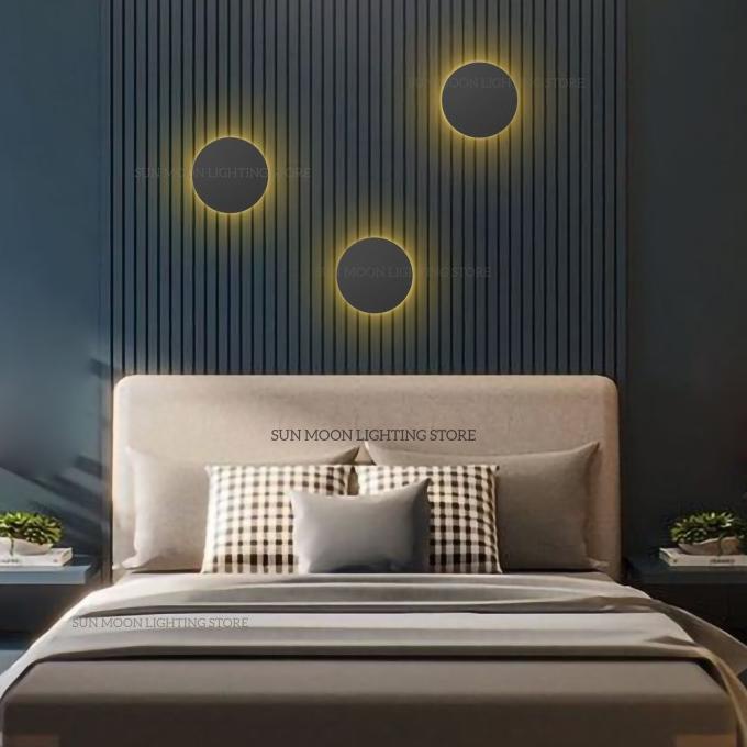H295 Lampu Dinding Taman Led 10W Bulan Wall Lamp Waterproof Outdoor