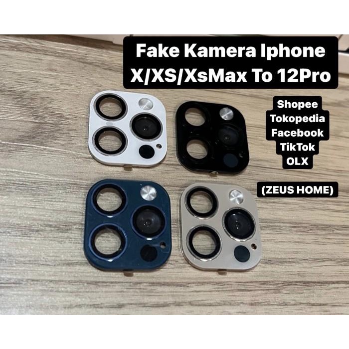 Fake Kamera Iphone X/Xs/Xsmax To 12Pro/12Promax