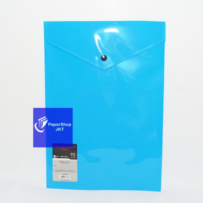 

Asli Interx Map Kancing V Opaque Folio [ Perlusin ] Diskon