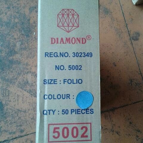 

For Sale Diamond. Stop Map 5002. Ukuran Folio F4. High Quality