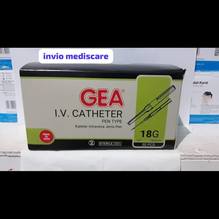 Iv catheter gea 26 G / jarum infus / Abocath -Tatasie