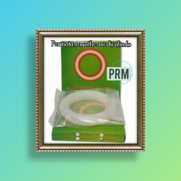 Ring Pessarium For Vaginal Silicon No 6,5/7/7,5/8 /Pessarium Silikon -Tatasie