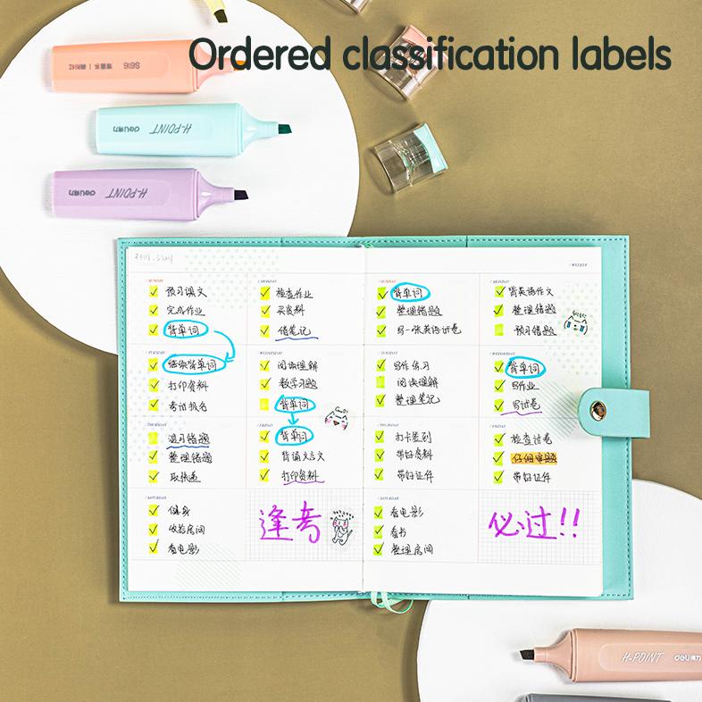 

Special Deli Highlighter Set / Penanda Set Isi 6 Warna Pastel Desain Lucu S616 ..