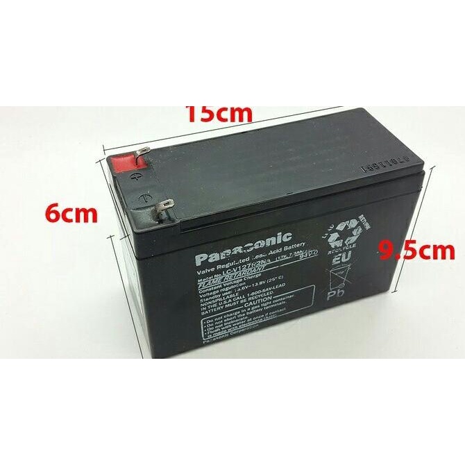 =+=+=+] Aki Accu baterai VRLA Dry Kering 12v 7ah 12 v 7 ah 7amper UPS 12volt