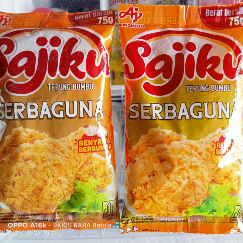 

Tepung Bumbu Serbaguna SAJIKU 75gr